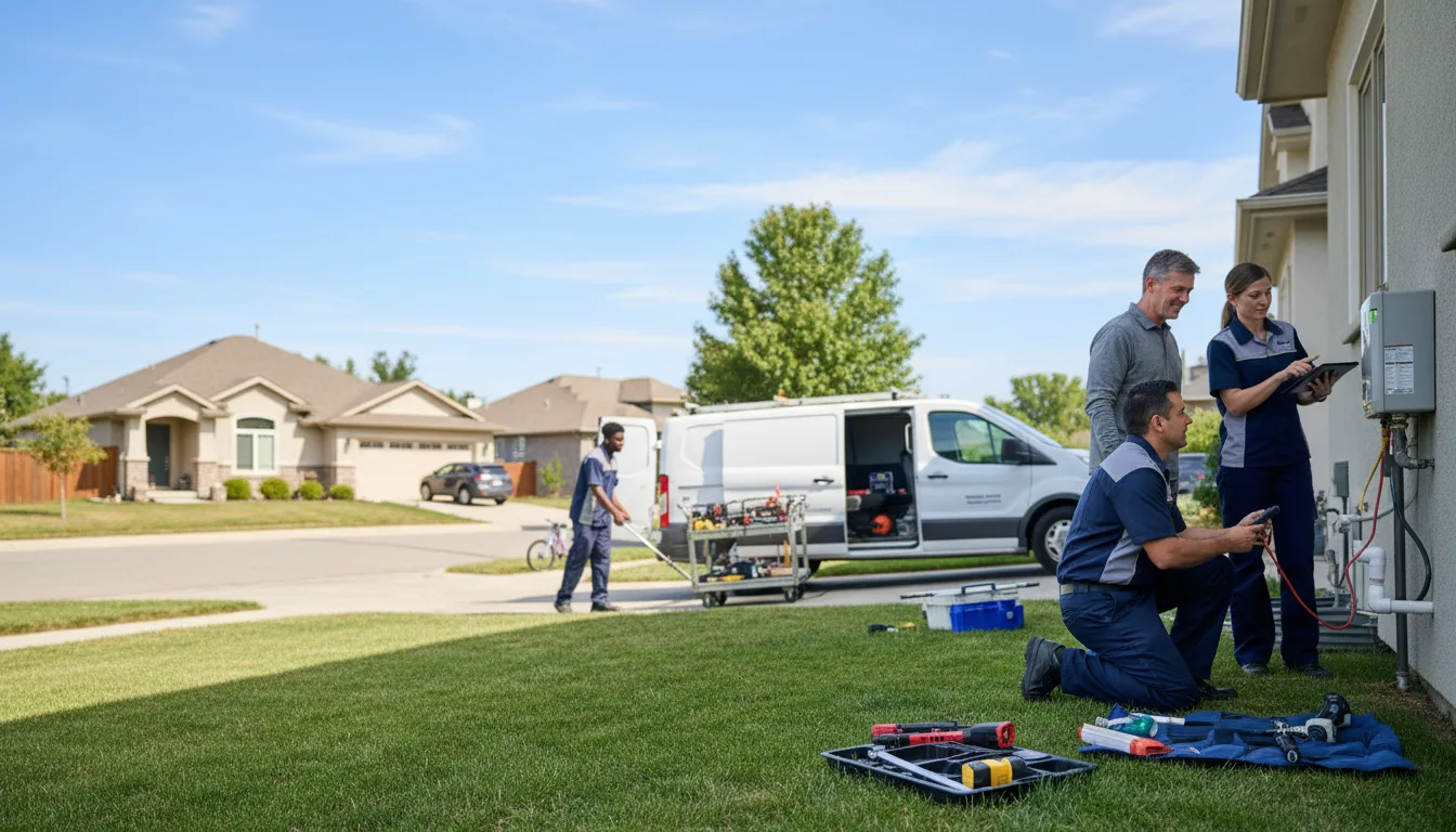 Tankless water heater service in Alcester, SD